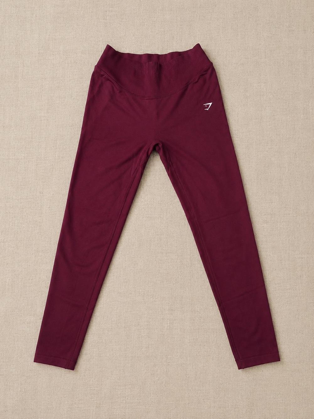 Gymshark Burgundy Seamless High Waisted Leggings Women’s Medium
